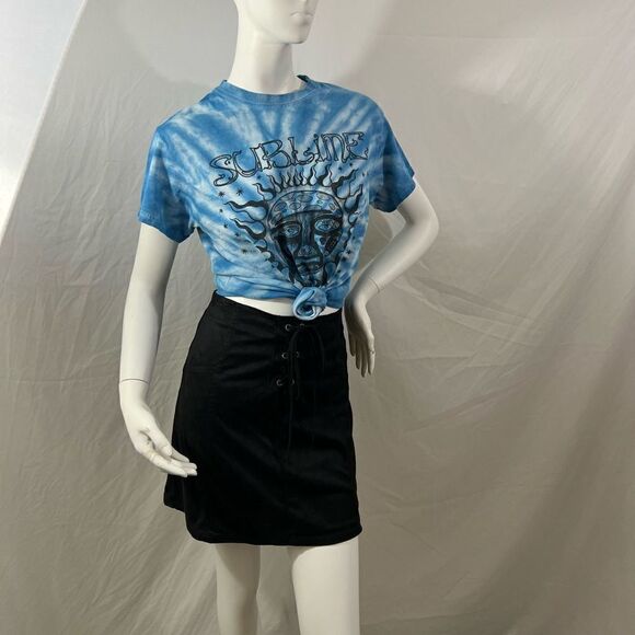 𝅺SUBLIME T-Shirt "Classic Sun" Blue Tie Dye - Picture 7 of 10
